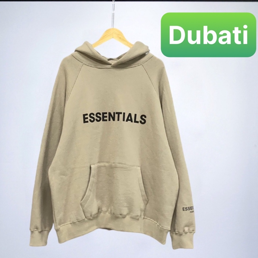 Áo Khoác Hoodie, Áo Nỉ Nam Nữ From Rộng In Chữ Essentials Sành Điệu- DUBATI FASHION