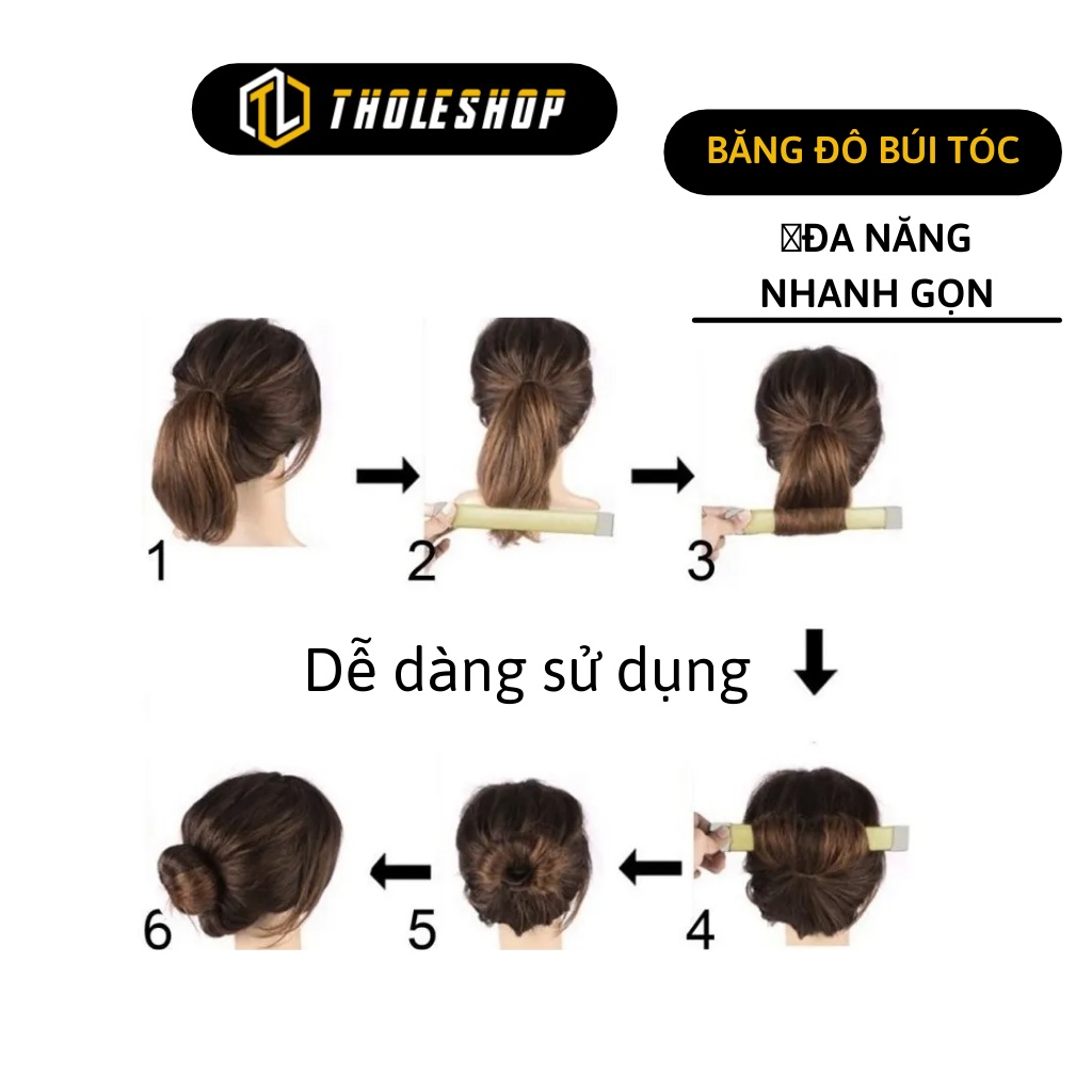 Dụng Cụ Búi Tóc - Phụ Kiện Hỗ Trợ Búi, Bới Tóc Củ Tỏi Đa Năng Cho Bạn Nữ 8004