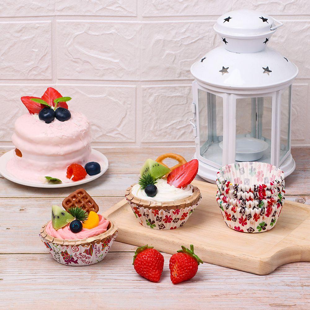 Giá Đỡ Cốc Giấy Chống Dầu Dùng Làm Bánh Muffin Tiện Dụng