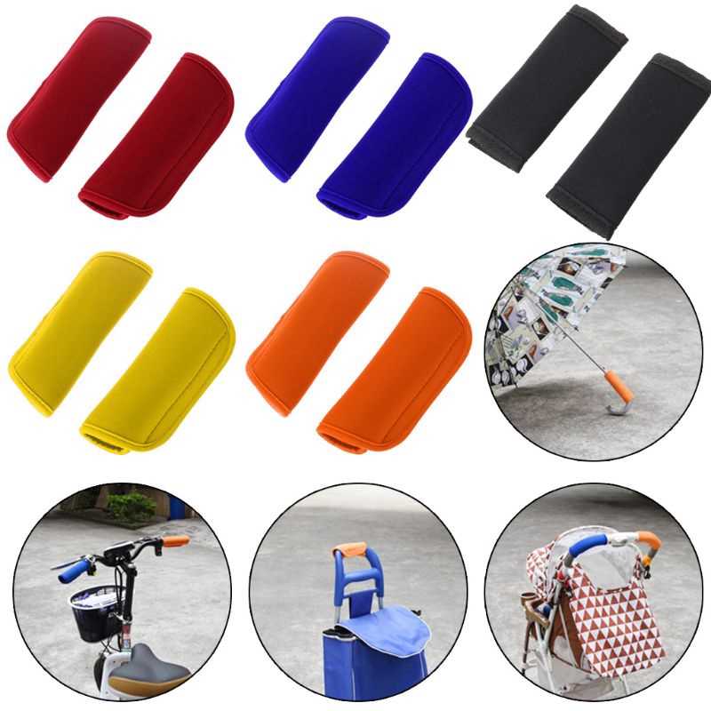 Set 2 Đồ Bọc Tay Cầm Xe Đẩy Em Bé Đa Năng
