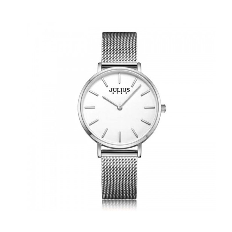 Đồng hồ nữ JS-027 Julius Star kính sapphire Hàn Quốc ( chọn màu)