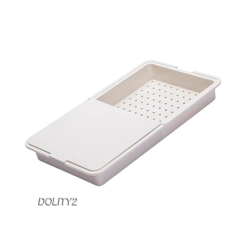 Set 2 Thớt Cắt Thực Phẩm Có Lỗ Thoát Nước Linh Hoạt