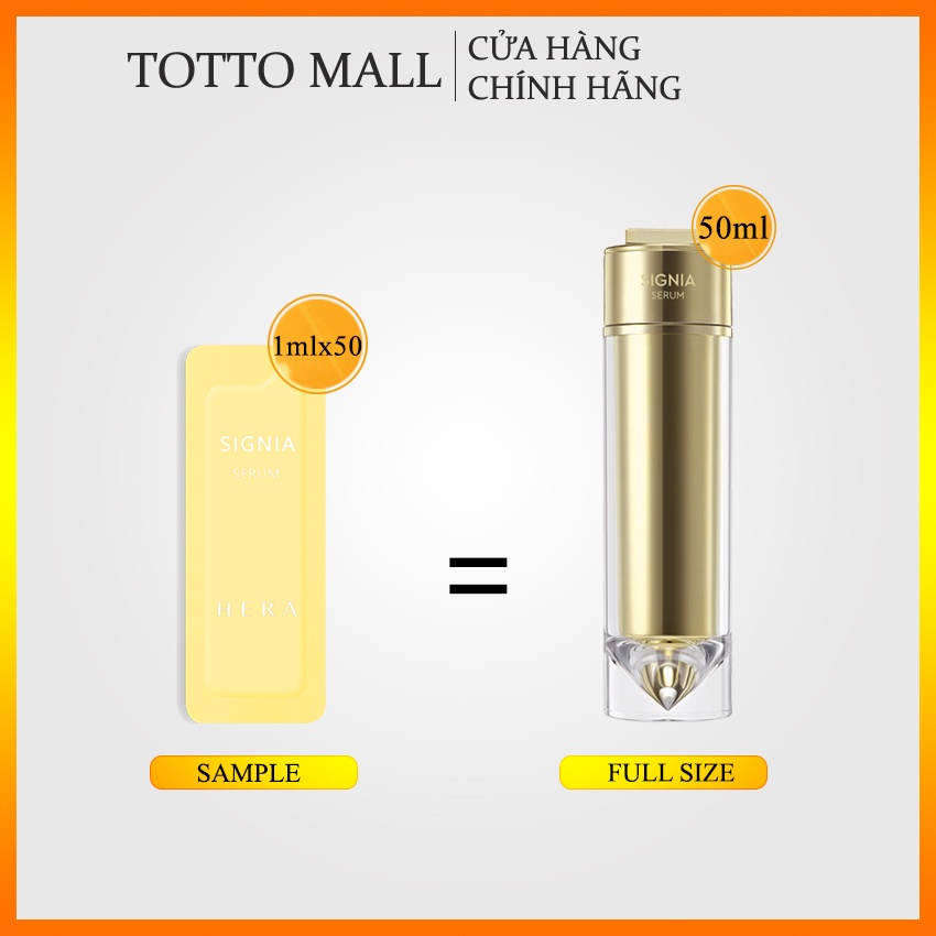 Serum Hera Signia 1ml/gói - Hera vàng 24k; Tinh chất Hera Signia