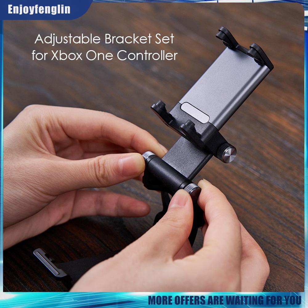 （Enjoyfenglin） Adjustable Phone Clip Hand Grip Mount for Xbox One/Elite Controller Holder