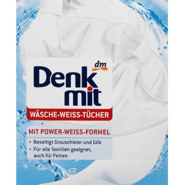 Miếng tẩy trắng quần áo Denkmit