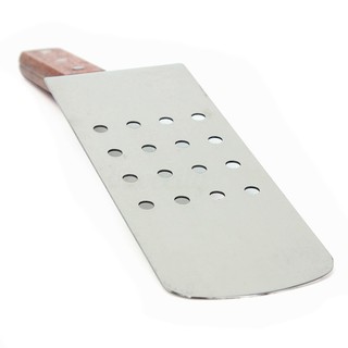 Kitchen Barbecue BBQ Grill Spatula Stainless Steel Scraper Tools