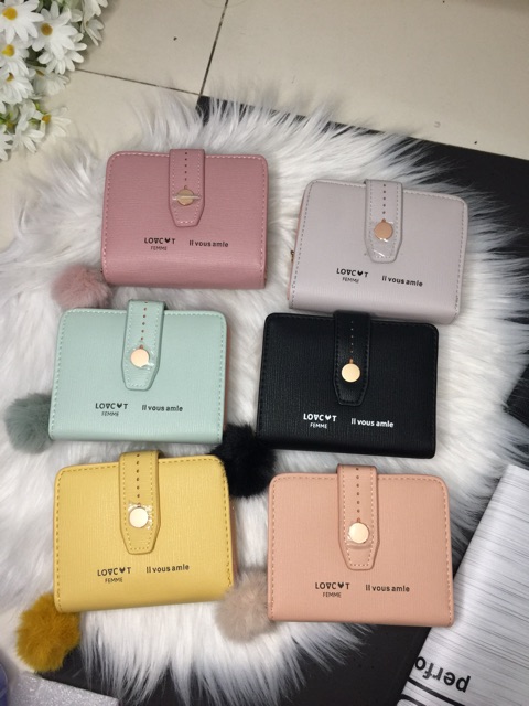 Ví ngắn hình shop chụp k chỉnh sữa