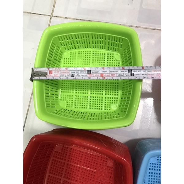 Set 10 RỔ VUÔNG Nhỏ Mini Rất tiện (kt: 15*5cm, hình thật)