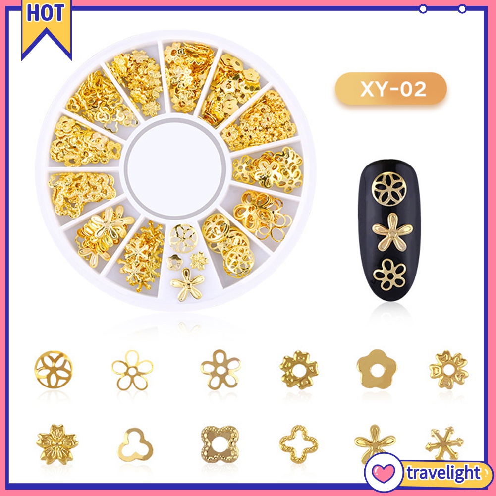 Kim sa gắn móng tay nhiều kiểu dáng 3D
