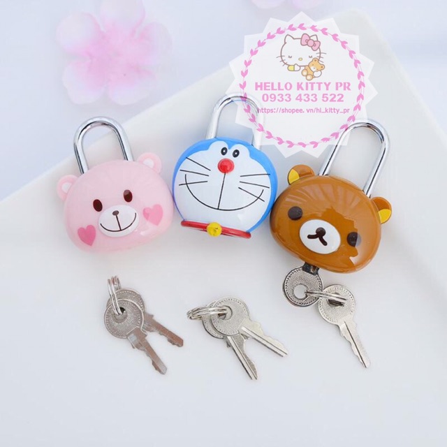 Ổ KHÓA MINI HELLO KITTY