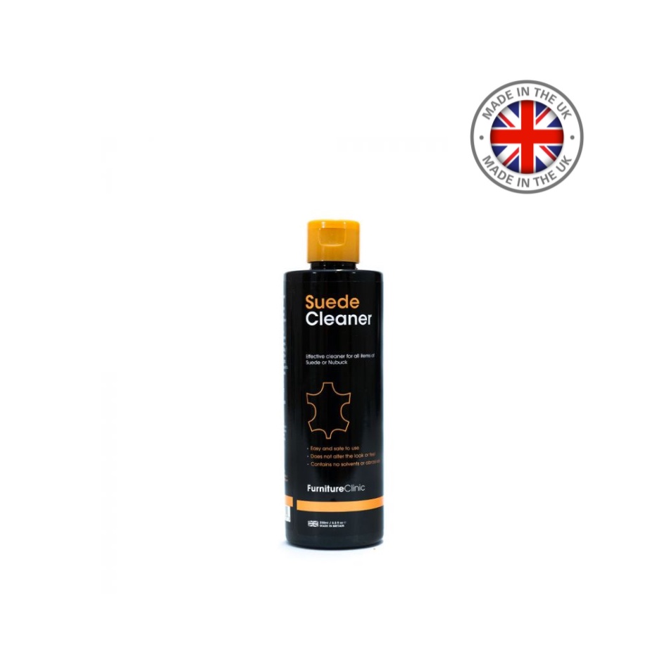 Dung dịch vệ sinh da lộn da nubuck da alcantara- Làm sạch nhanh chóng và an toàn– Suede Cleaner 250ml Furniture Clinic