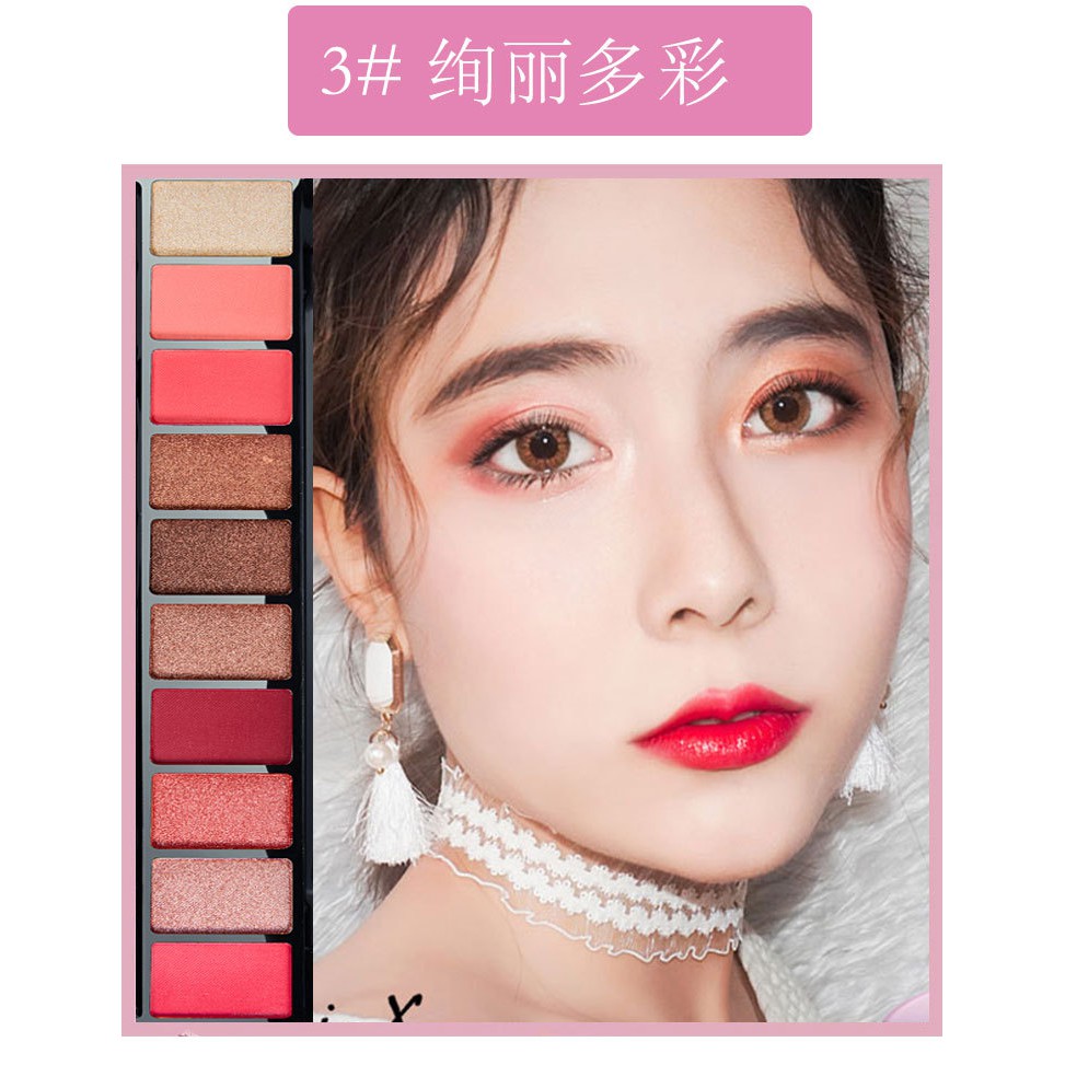 Bảng phấn mắt Play Color Eyes của Lameila 10 ô nội địa Trung - BUMSHOP79