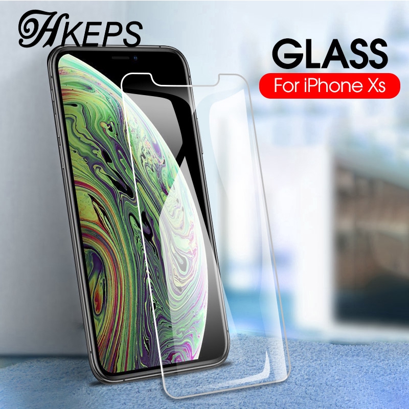 Miếng dán cường lực 9H cho màn hình điện thoại iPhone 8 7 6 6S Plus 5 5S SE 4S X XR XS Max