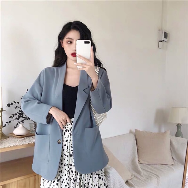 (Order-ảnh thật) bigsize S-4XL Set rời áo vest blazer + chân váy hoạt tiết nhăn 2019 | BigBuy360 - bigbuy360.vn