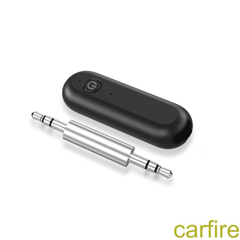 Bộ điều hợp âm thanh 2 trong 1 không dây bluetooth 5.0 USB 3 giắc cắm 3.5mm cho tai nghe trên xe hơi