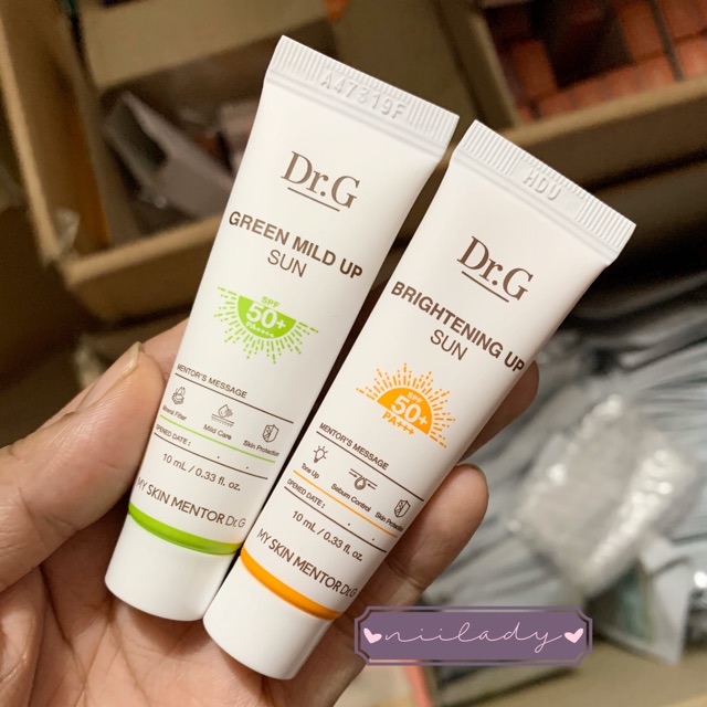 Kem chống nắng Dr.G Brightening / Green Mild Up Sun