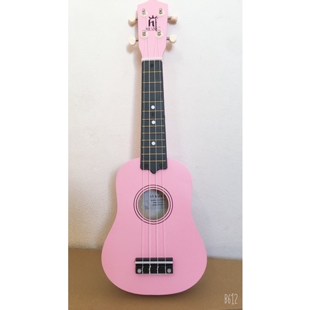 Đàn ukulele full phụ kiện full màu (có bao đàn) - Ukulele soprano 21 inch full gỗ full màu