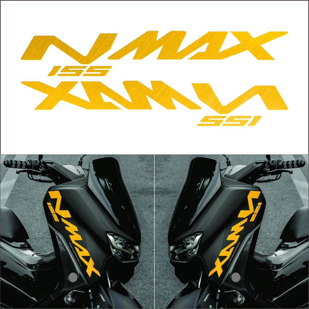 Sticker Phản Quang Dán Trang Trí Xe Mô Tô Yamaha Nmax V1 V2 125 155 160
