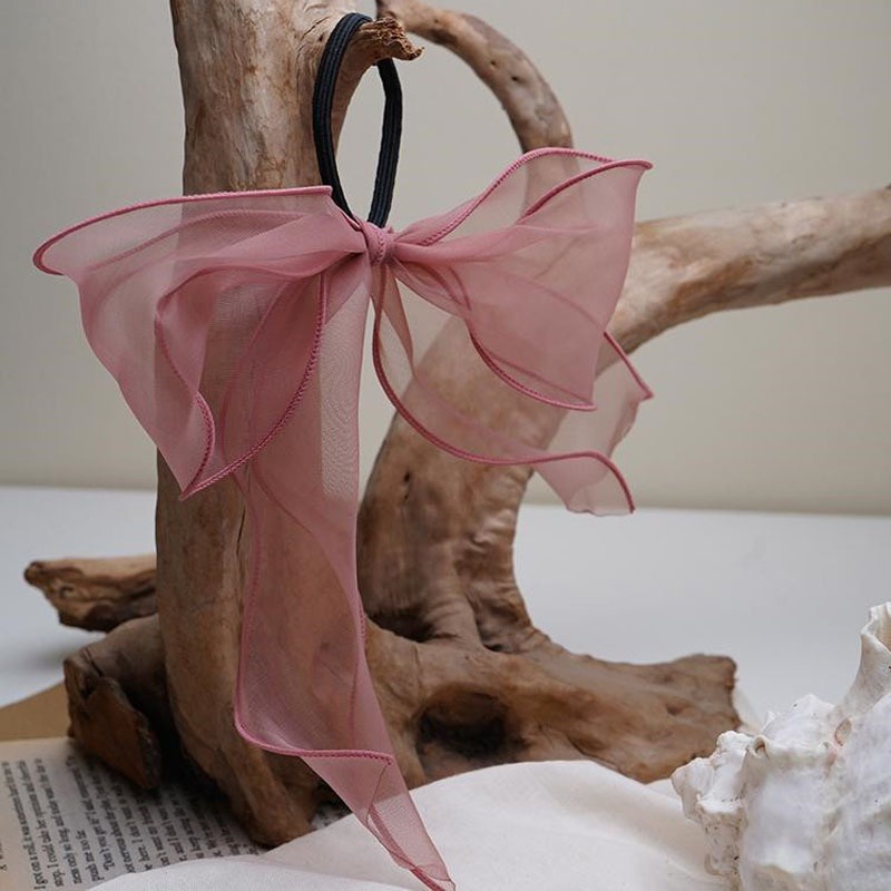 Dây Cột Tóc Hình Nơ Xinh Xắn Nhiều Màu Sắc Dành Cho Phái Nữ