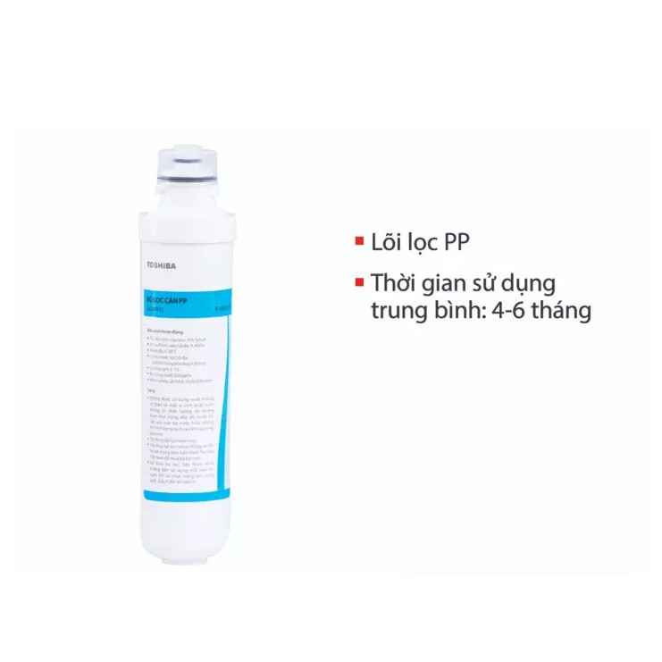 Lõi lọc nước Toshiba F-1643-PP - Hàng Chính Hãng