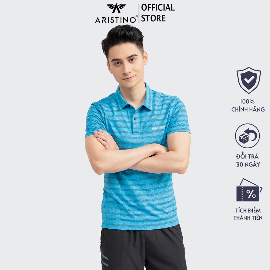 Áo thun có cổ ngắn tay ARISTINO độ đàn hồi cao - APS027S1