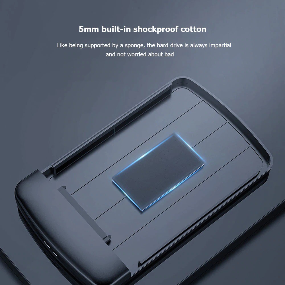 Box Orico 2020U3 USB 3.0 - Biến HDD SSD 2.5 inch Thành Ổ Cứng Di Động - Hộp Đựng Ổ Cứng 2.5 inch Orico Chính Hãng