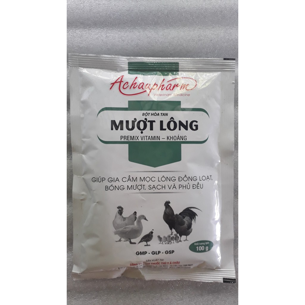 Mượt lông gia cầm 100g