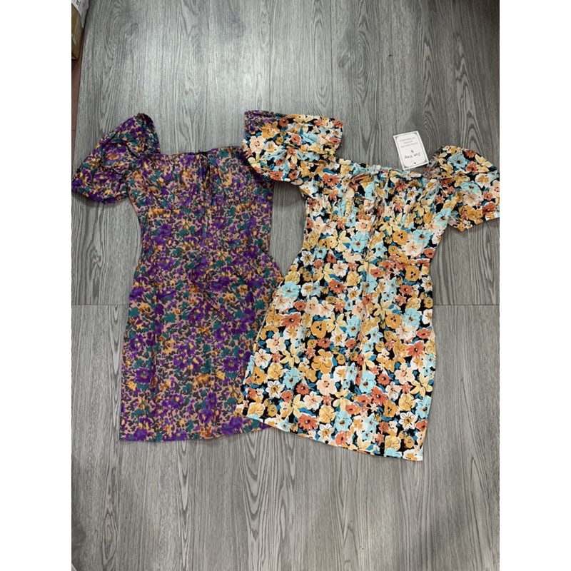 VÁY HOA DÚM NGỰC MS20011