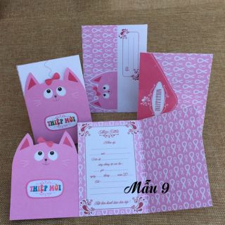 Combo 100 thiệp sinh nhật, thôi nôi mới nhất 2018 (nhiều mẫu)