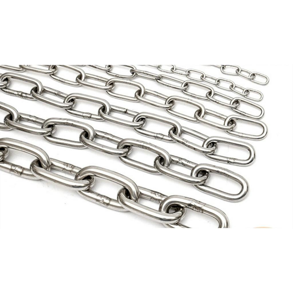 Dây Xích INOX 304 SIÊU CHẮC CHẮN, CHỊU TẢI CAO