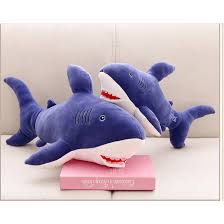 Gấu bông cá mập cho bé, thú nhồi bông dễ thương quà tặng