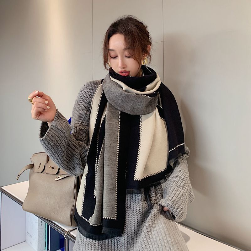 Khăn Choàng Cotton 180 * 90CM WJ1124-90
