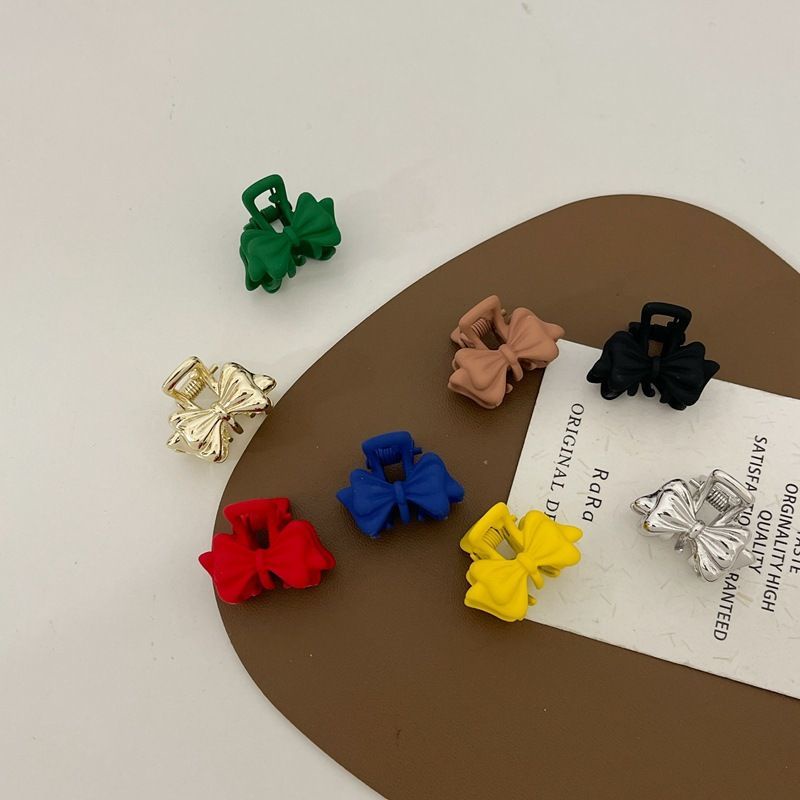 Kẹp Tóc Kiểu Nơ Sau Lưng Cỡ Nhỏ 2022 Thời Trang Dành Cho Nữ