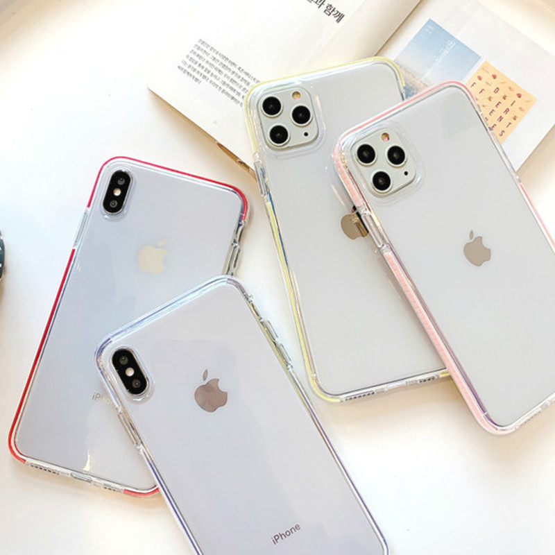 Ốp điện thoại nhựa dẻo chống sốc trong suốt cho Iphone 6 6s 6+ 6s+ 7 8 7+ 8+ X Xs Xr XsMax | WebRaoVat - webraovat.net.vn