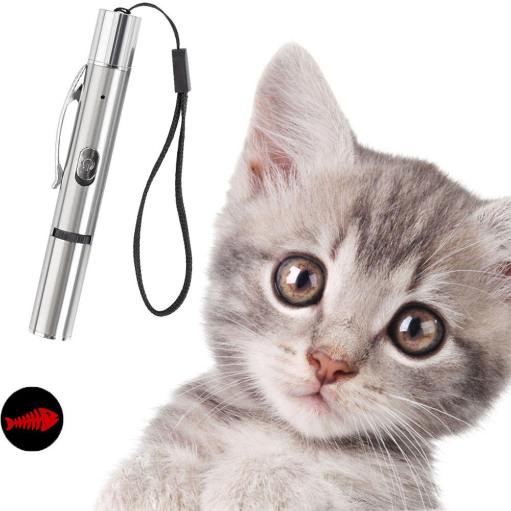 Đồ Chơi Đèn Tương Tác Nhiều Họa Tiết Độc Đáo Kèm Sạc USB Tiện Dụng Cho Mèo Cưng