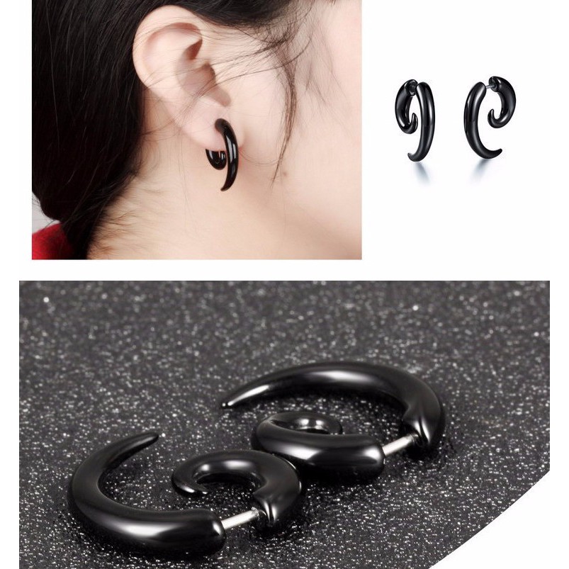 Bông Tai Nam Chất Liệu Titan Cao Cấp TT 0863 - 1 cặp