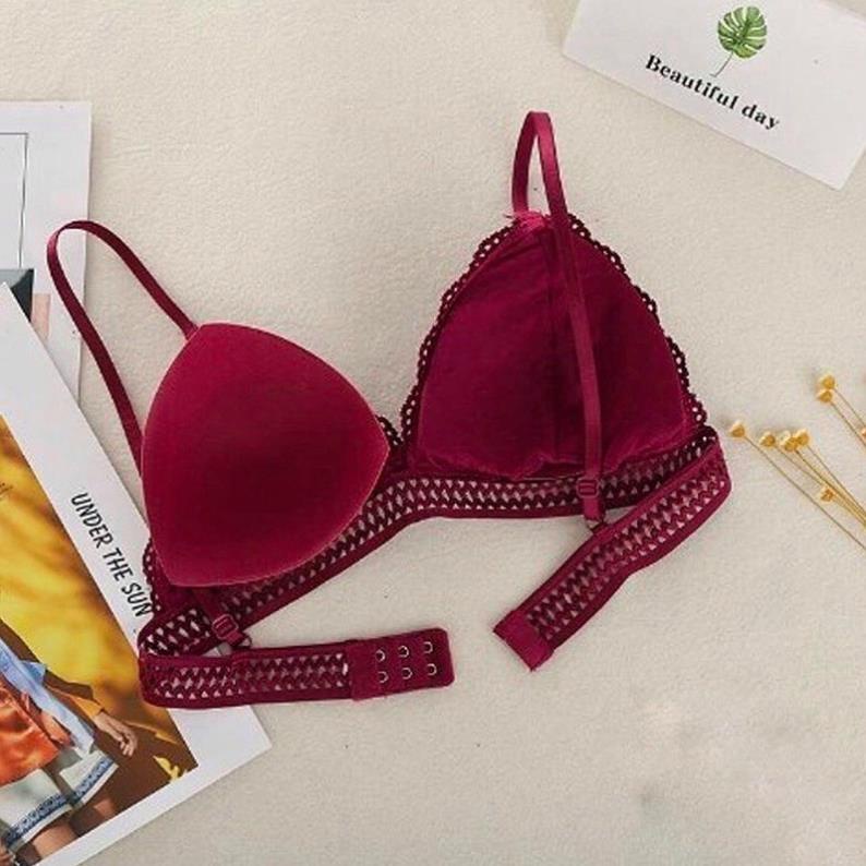 Áo Bra Ren Hoa Đệm Mỏng Mặc Siêu Thoải Mái 7311