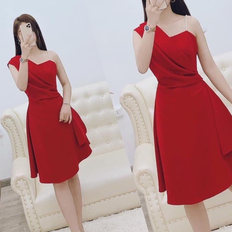 Váy dự tiệc đính cườm thiết kế cách điệu - cực đẹp cho quý cô / Có size XXL