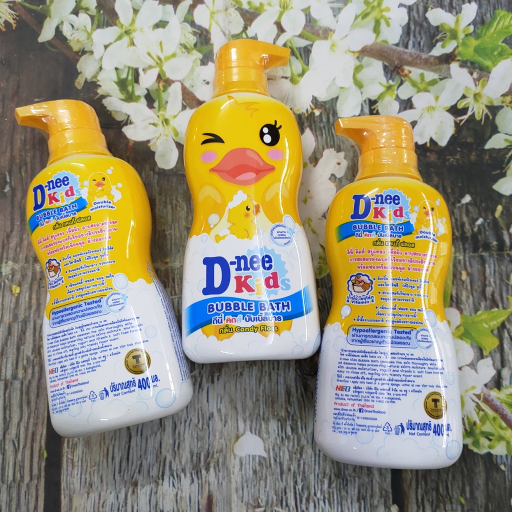 Sữa tắm gội trẻ em Dnee Kids 400ml​  tắm gội toàn thân cho bé
