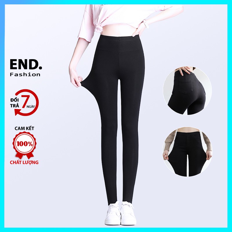 Quần legging nữ Choobe FREESHIP co giãn 4 chiều mã TT17 cao cấp chiều vải Umi dày dặn quần thun ôm cạp cao