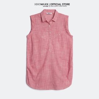 Ninomaxx áo sơ mi thời trang nữ cotton 1810165