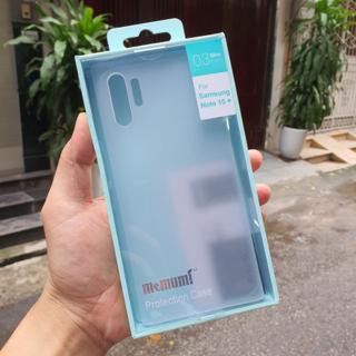 Ốp lưng Samsung Note 10 Plus/ Note 10 Pro Hiệu Memumi siêu mỏng 0.3mm chính hãng