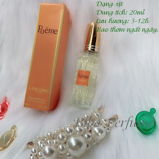 Nước hoa nữ mini lacome poeme 20ml
