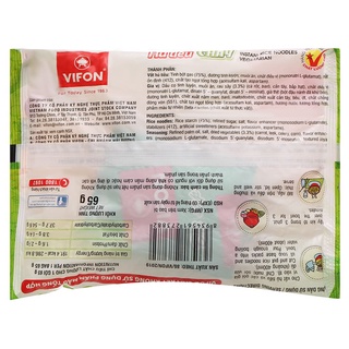 [HCM][Lốc 15 gói] Hủ Tiếu Chay Vifon 65g
