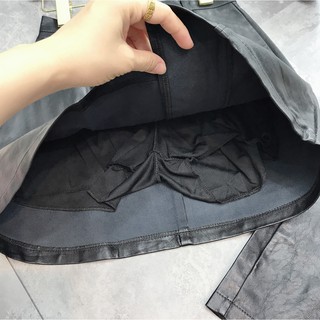 Chân váy da khoá lệch CV10