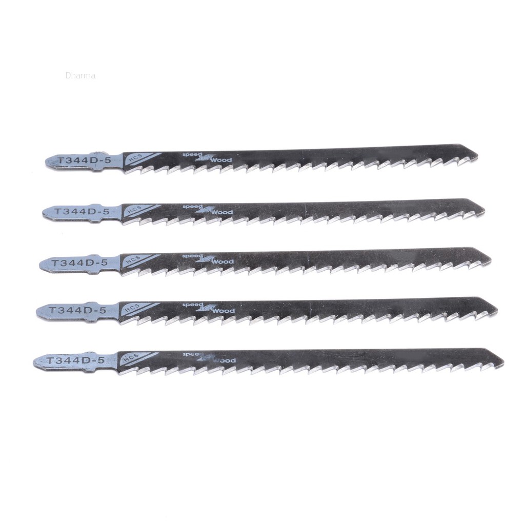 Set 5 Lưỡi Cưa T344D Dài 132mm Dùng Cắt Gỗ Chuyên Dụng