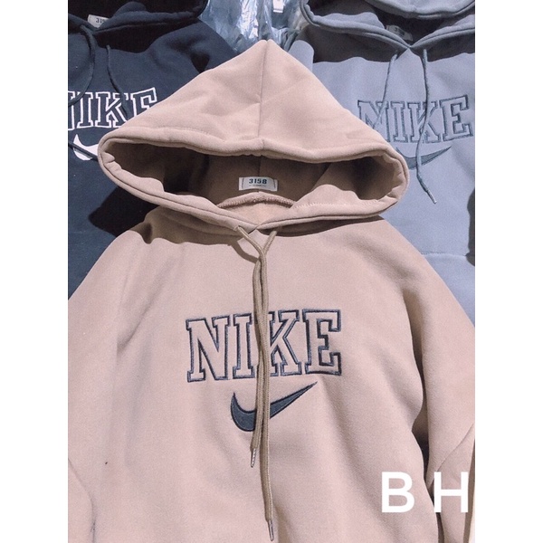 Áo hoodie thêu Ni.ke hai lớp | BigBuy360 - bigbuy360.vn