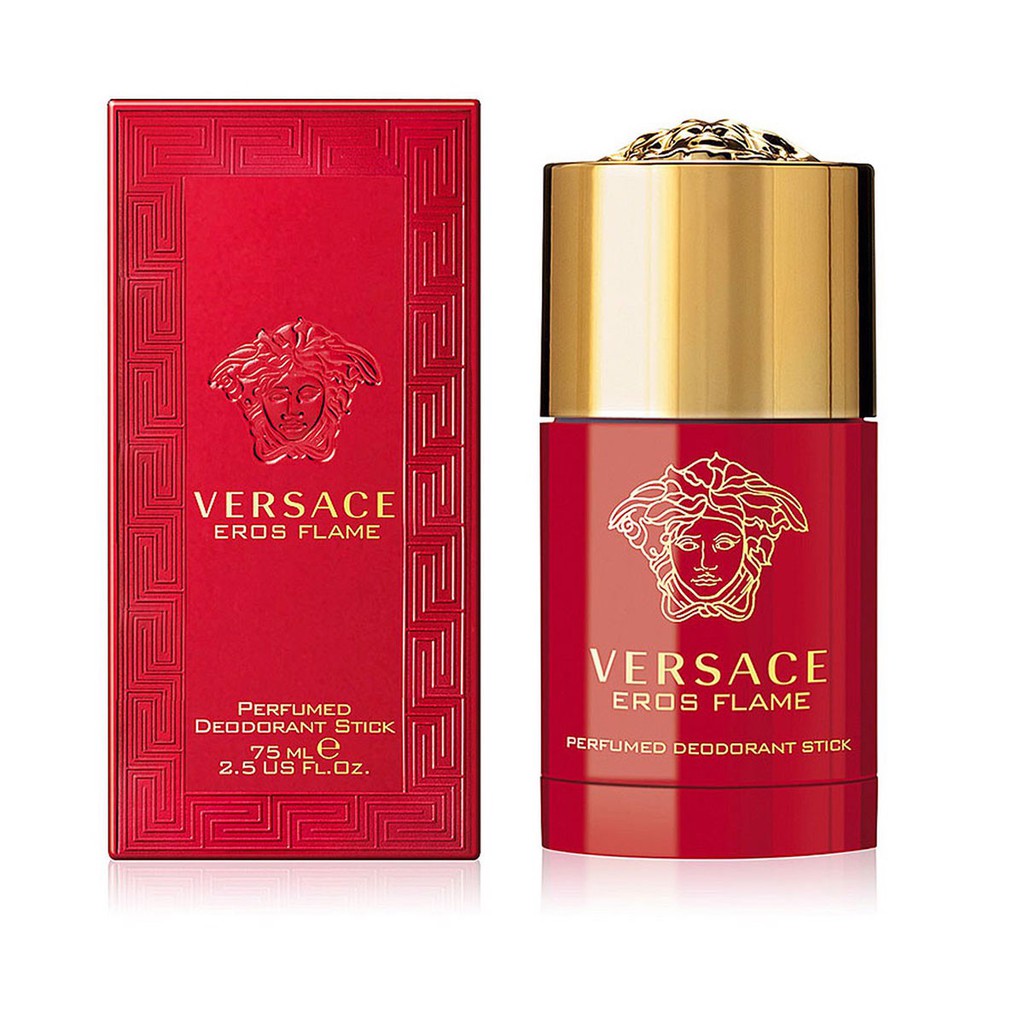 LĂN KHỬ MÙI NƯỚC HOA VERSACE EROS FLAME DEODORANT STICK 75ML CHÍNH HÃNG - 8046