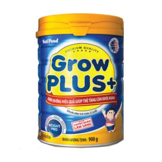 Sữa bột Growplus xanh Nutifood 900g