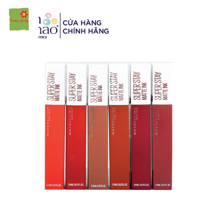 [Mã giảm giá của shop] Son Kem Lì Maybelline  Super Stay Matte Ink